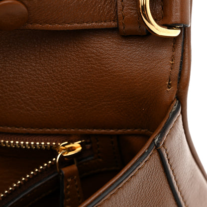Gucci Roxy Calfskin Blondie Chain Shoulder Flap Bag Blondie Cognac 12 of 13