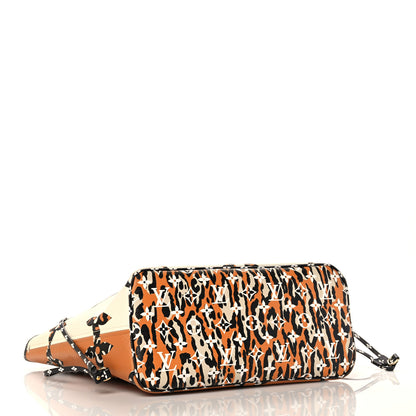 Louis Vuitton Monogram Giant Jungle Neverfull MM Ivory 4 of 9