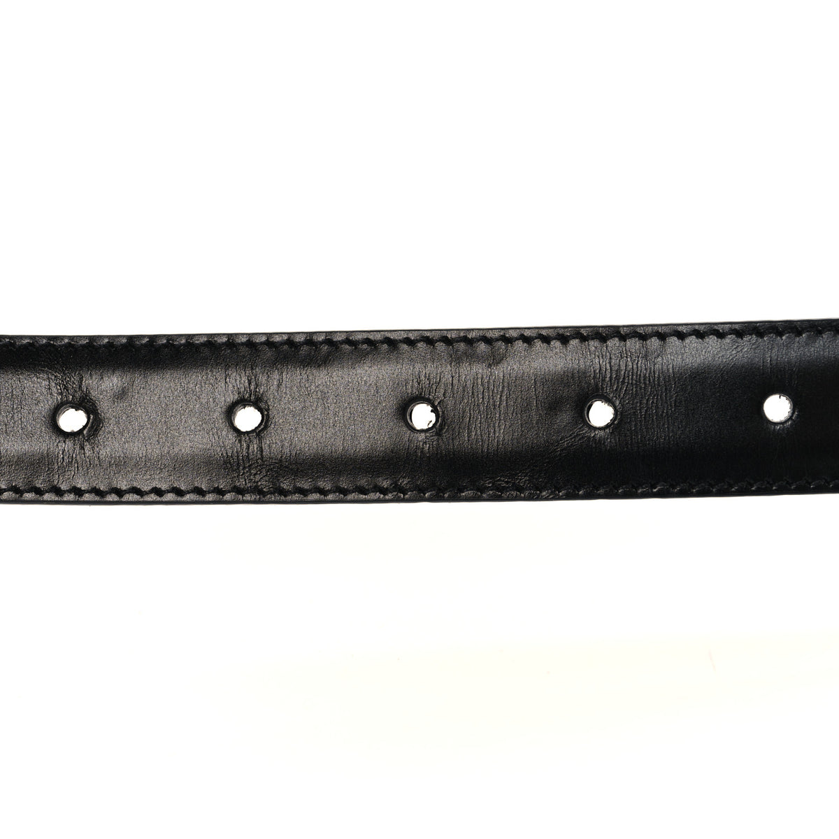 Box Calfskin Medium 25mm Triomphe Belt 80 32 Black