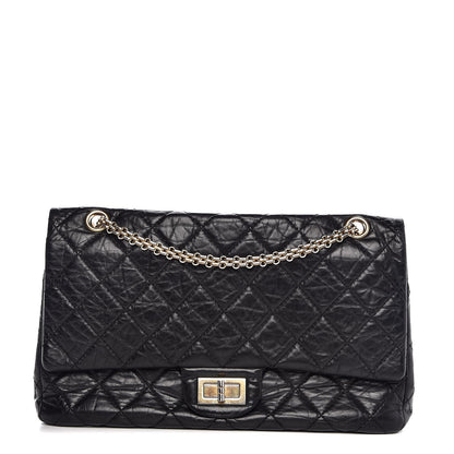 Chanel Aged Calfskin Quilted 2.55 Reissue 227 Flap Black 1 of 15