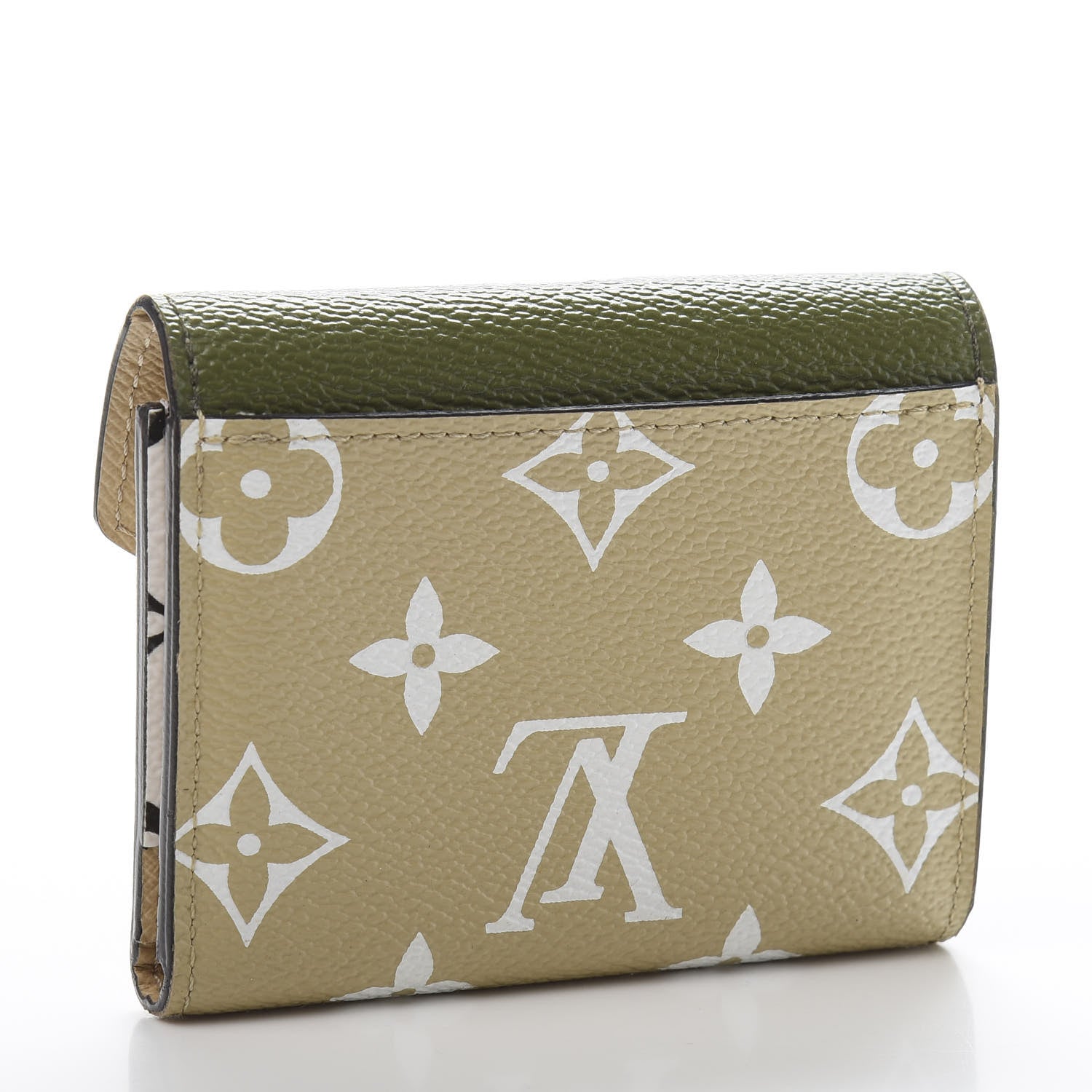 Louis Vuitton Monogram Giant Zoe Wallet Kaki 3 of 10