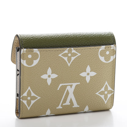 Louis Vuitton Monogram Giant Zoe Wallet Kaki 3 of 10