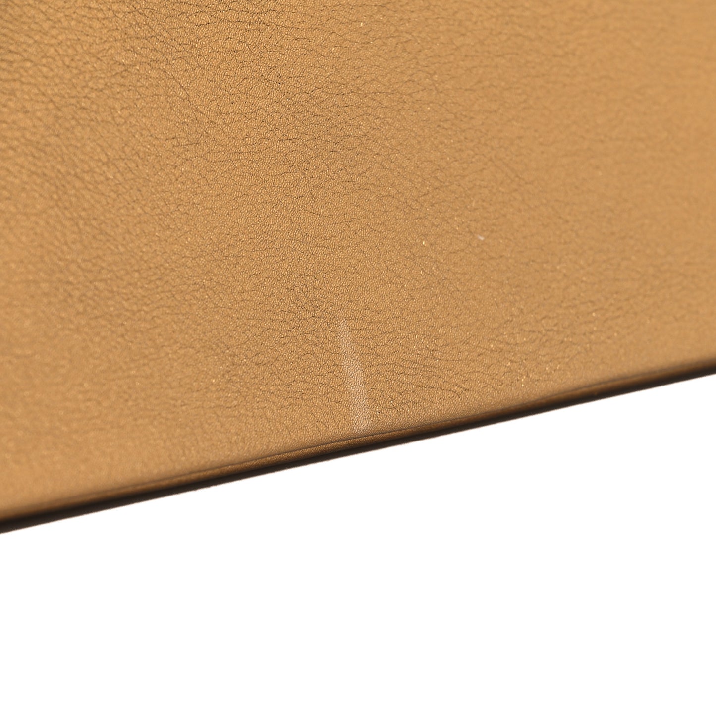 Metallic Lambskin Pyramid Clutch Brome