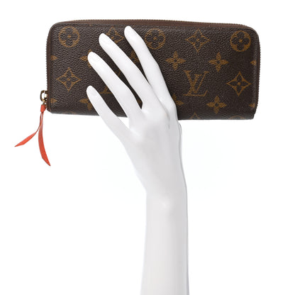 Louis Vuitton Monogram Clemence Wallet Piment 2 of 8