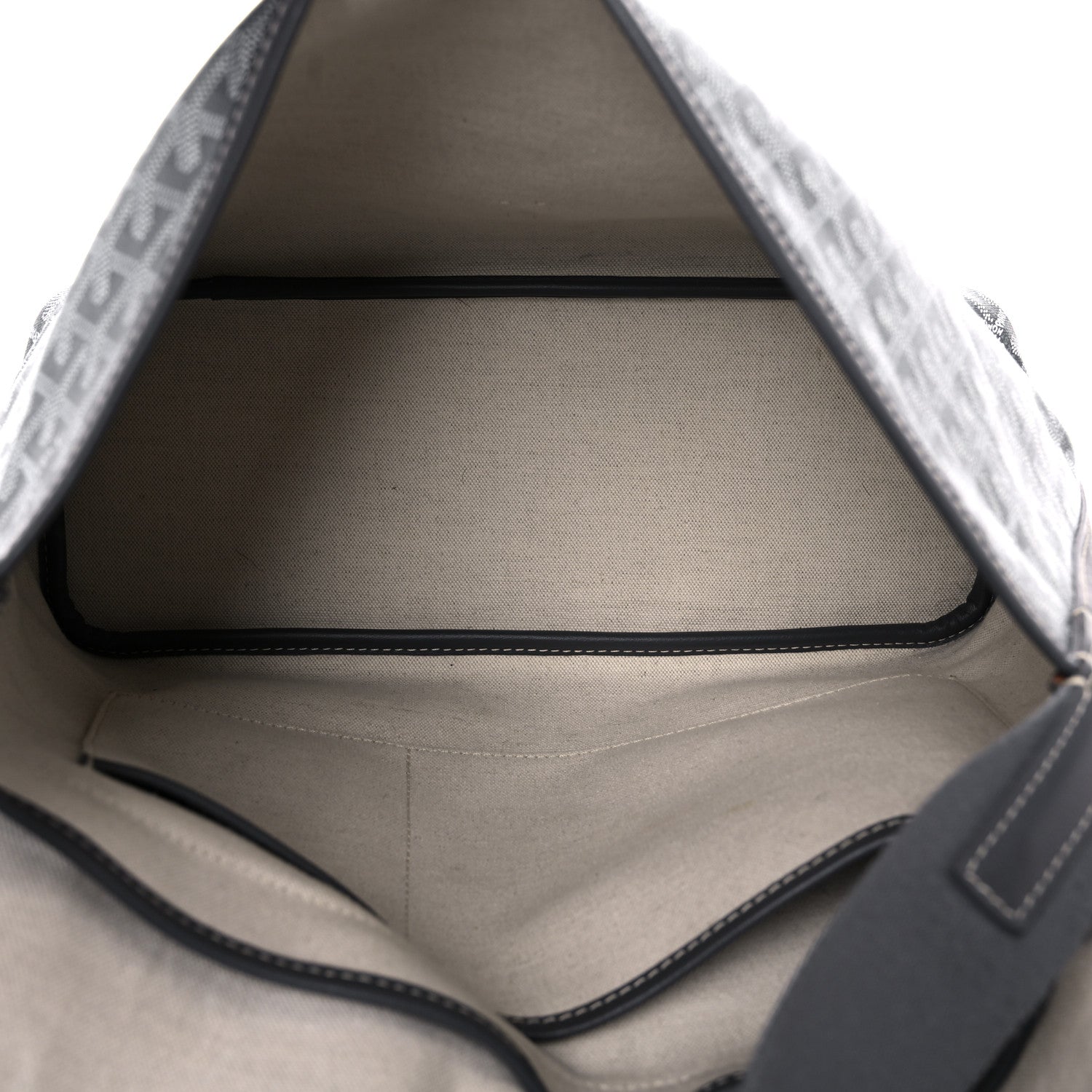 Goyard Goyardine Capetien Messenger Bag Grey 6 of 19