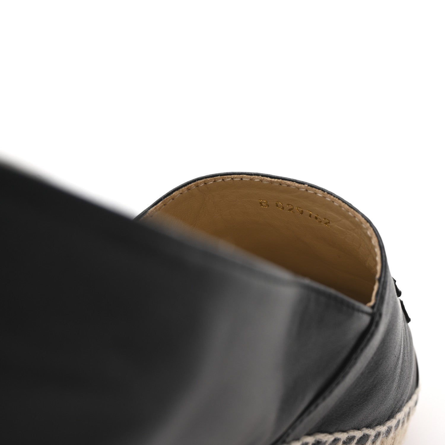 Chanel Lambskin CC Espadrilles 39 Black 8 of 9