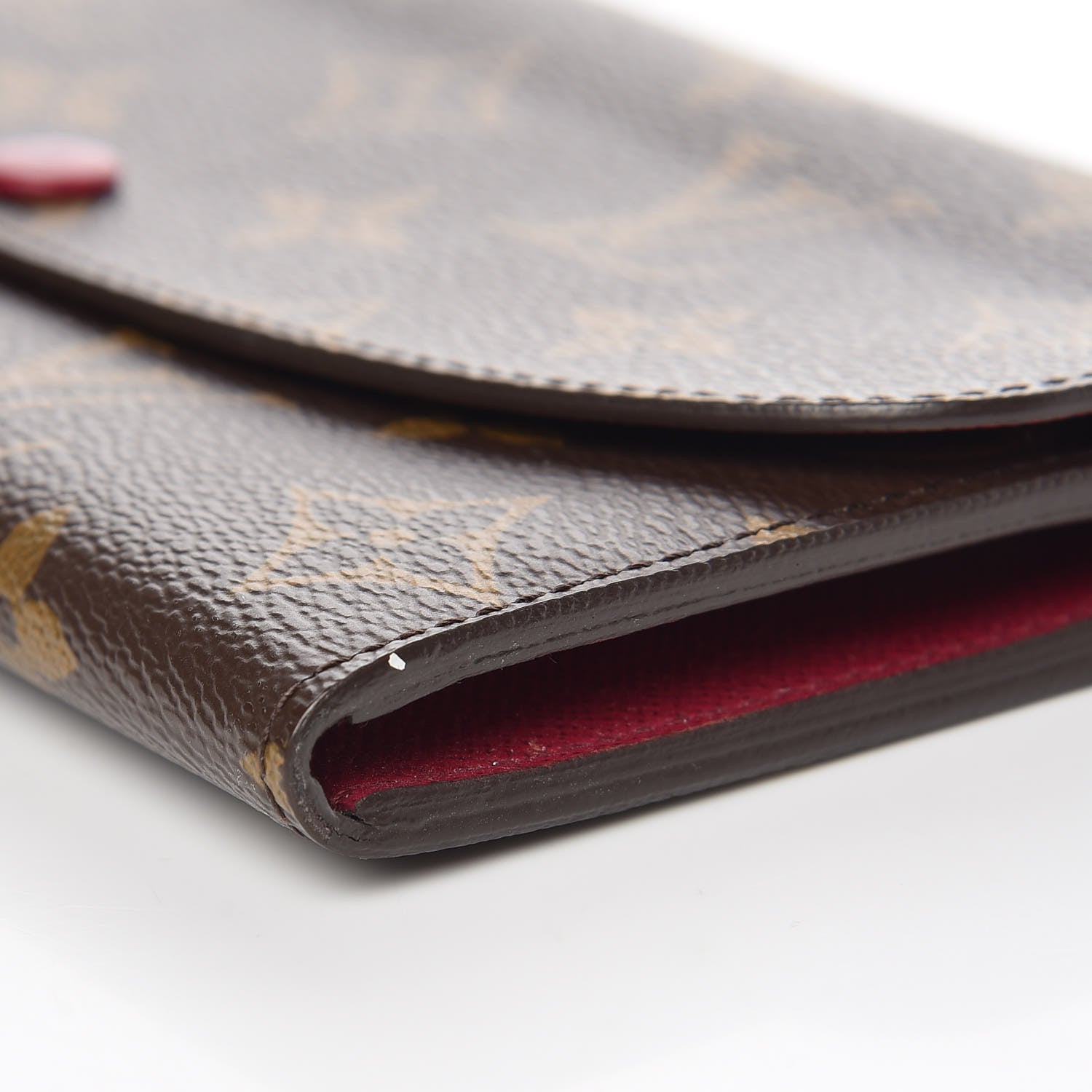 Louis Vuitton Monogram Emilie Wallet Fuchsia 11 of 11