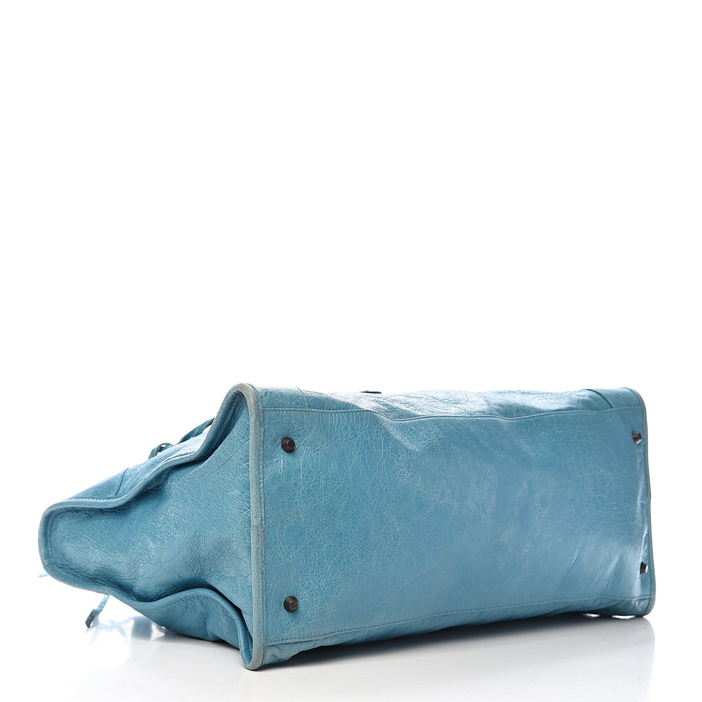 Agneau Classic Hardware Work Bleu Indigo