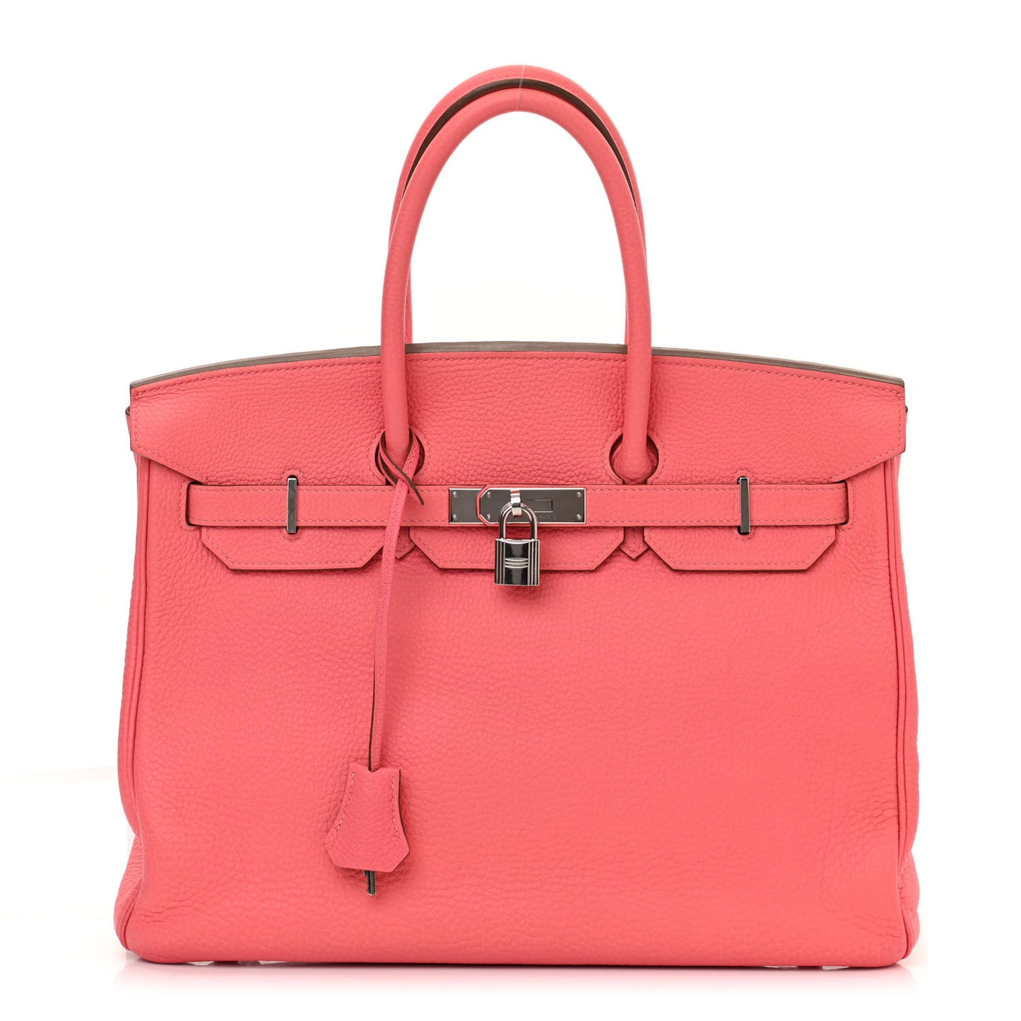 Togo Birkin 35 Rose Lipstick