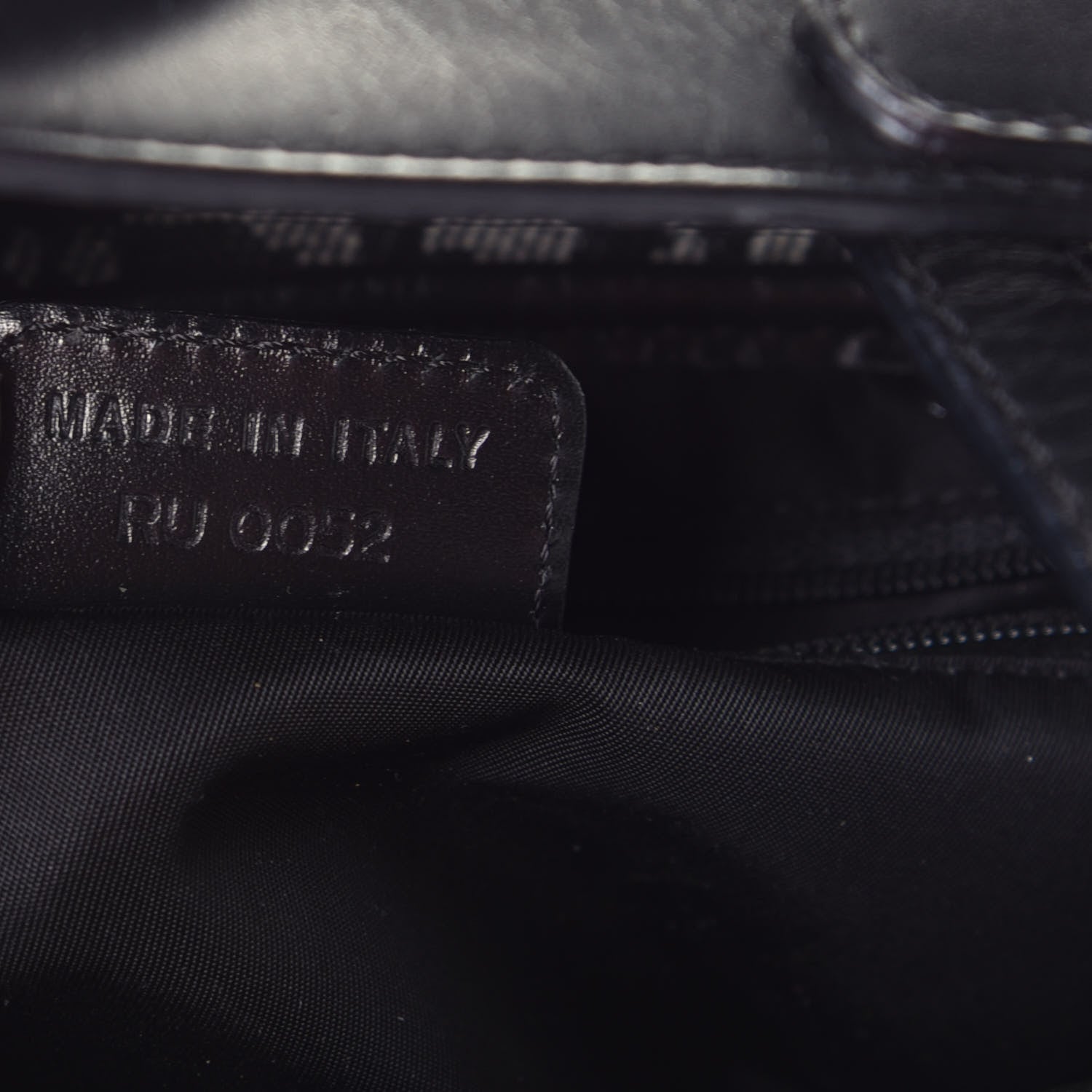 Christian Dior Monogram Saddle Bag Black 6 of 8