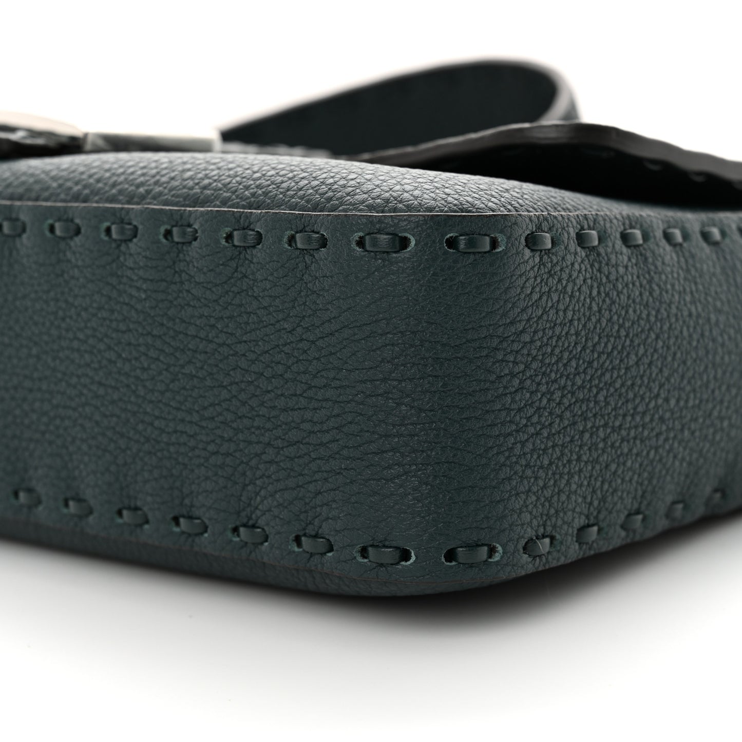 Cuoio Roma Sellerissima Nappa Sintetica Tape Stitch Baguette Amazzonia