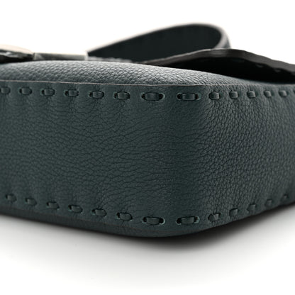 Fendi Cuoio Roma Sellerissima Nappa Sintetica Tape Stitch Baguette Amazzonia 9 of 9