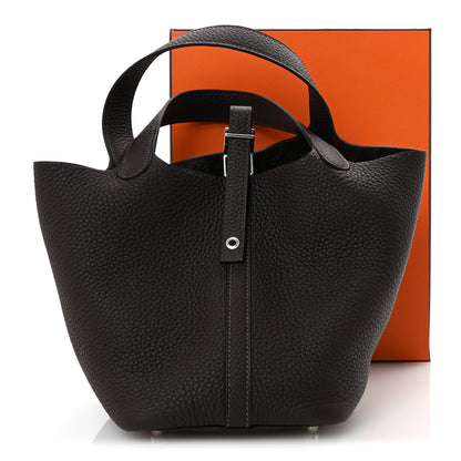 Hermes Taurillon Clemence Picotin Lock 18 PM Ebene 10 of 10