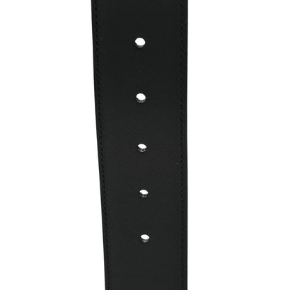 Gucci Textured Dollar Calfskin 40mm Belt 75 30 Black 4 of 4