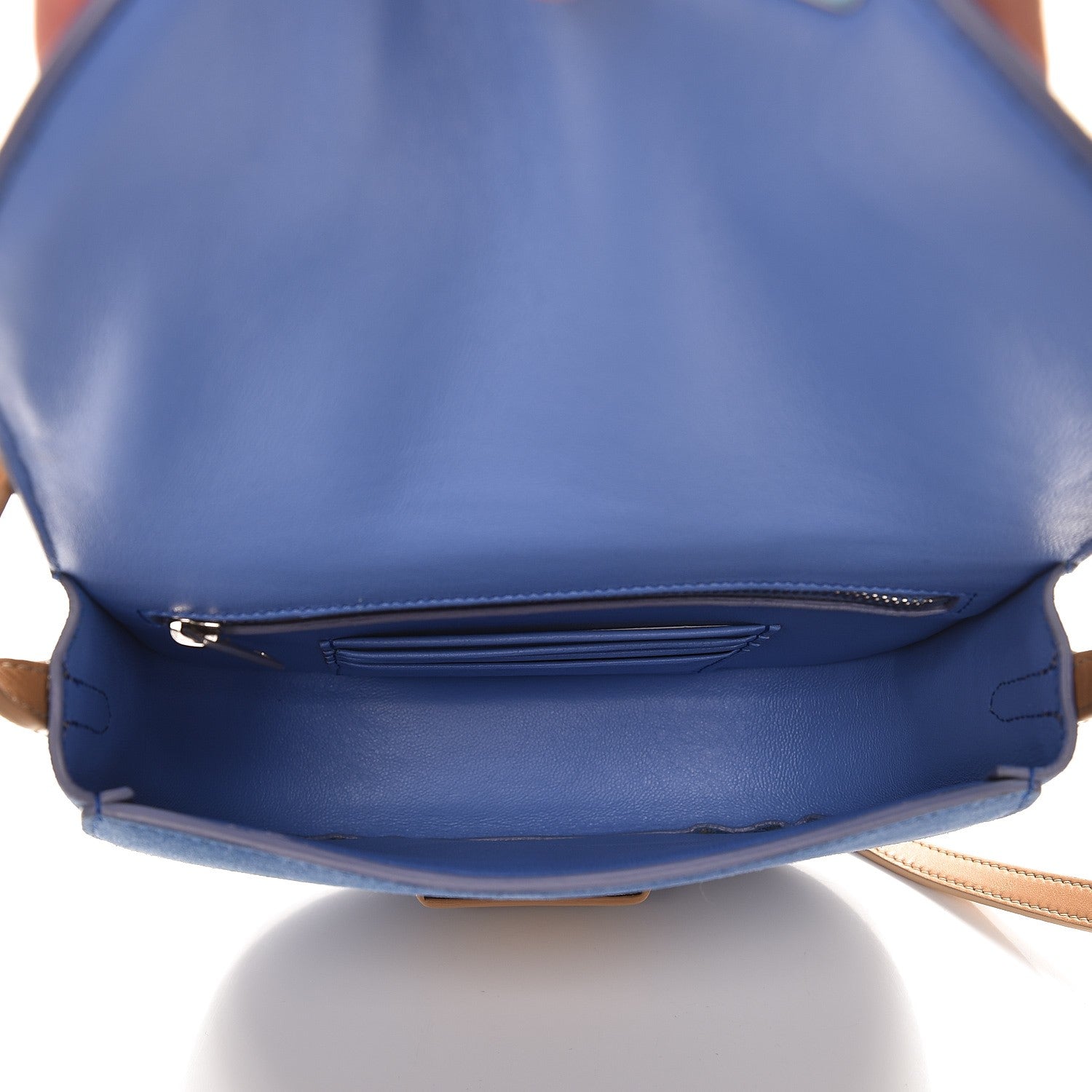 Celine Suede Small Trotteur Porcelain 5 of 8