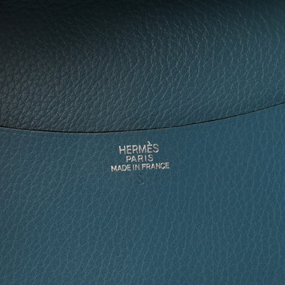 Hermes Veau Rodeo Globe Trotter Agenda Cover PM Blue Jean 6 of 7