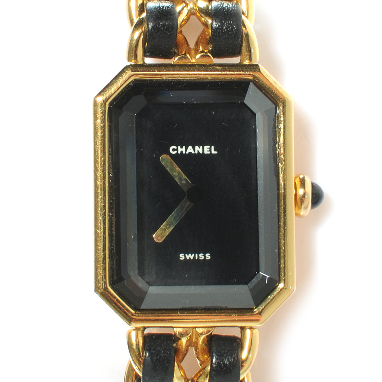 Stainless Steel Lambskin 20mm Chain Premiere Quartz Watch Gold M