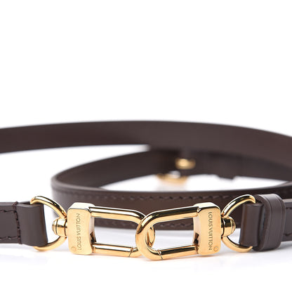 Louis Vuitton Calfskin 16mm Adjustable Shoulder Strap Brown 3 of 5