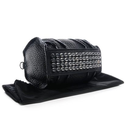 Alexander Wang Pebbled Leather Inside Out Rockie Black 4 of 6