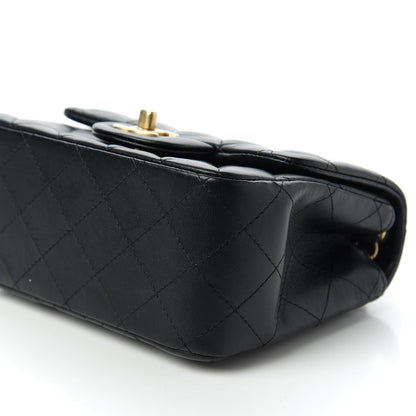 Chanel Lambskin Quilted Mini Square Flap Black 7 of 11