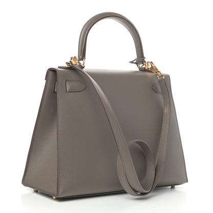 Hermes Epsom Kelly Sellier 28 Etain 2 of 9