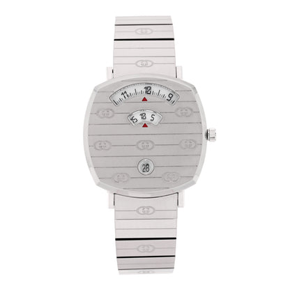 Gucci Stainless Steel 35mm Grip Quartz Watch 1 of 5