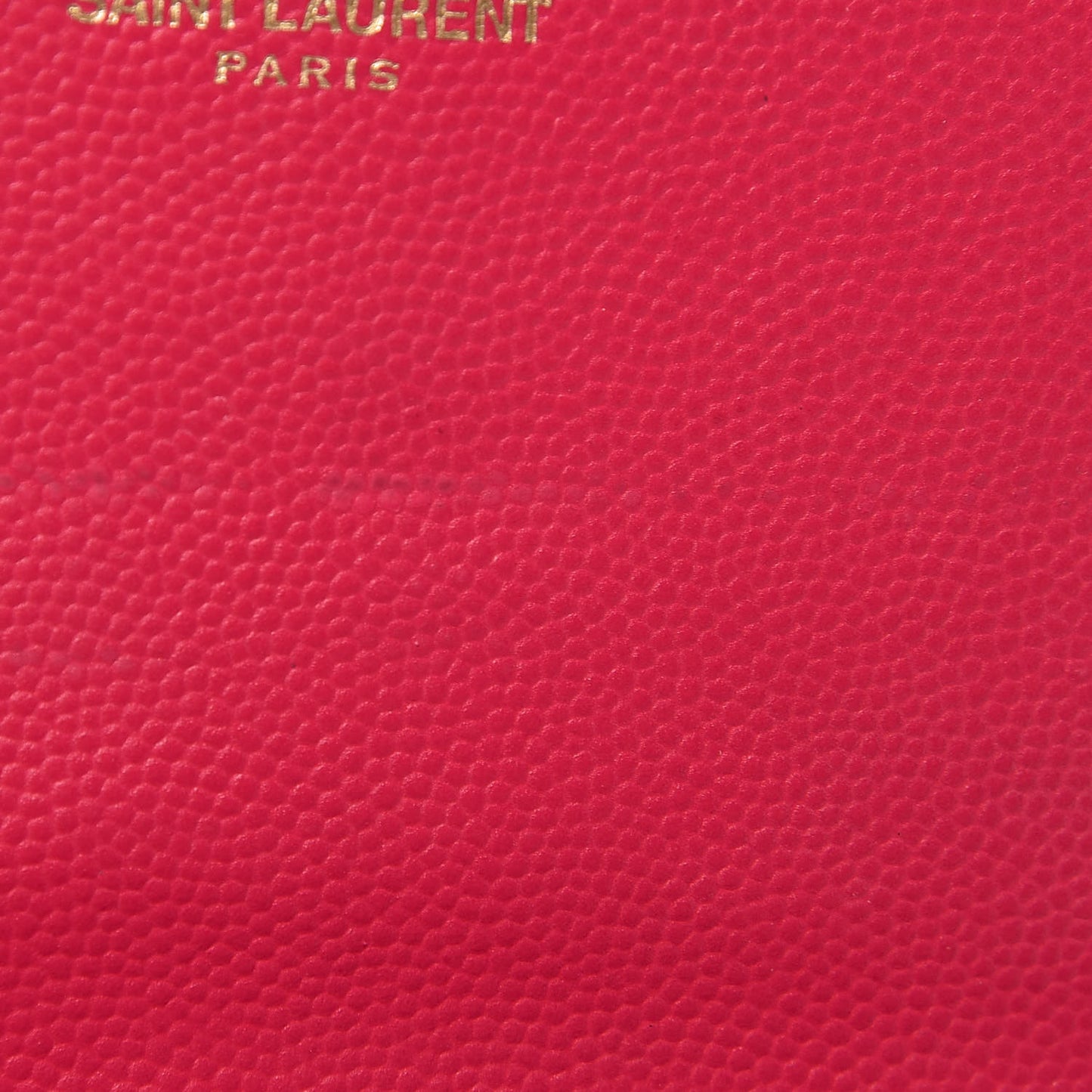 Grain De Poudre Classic Monogram Cassandre Wallet Fuchsia