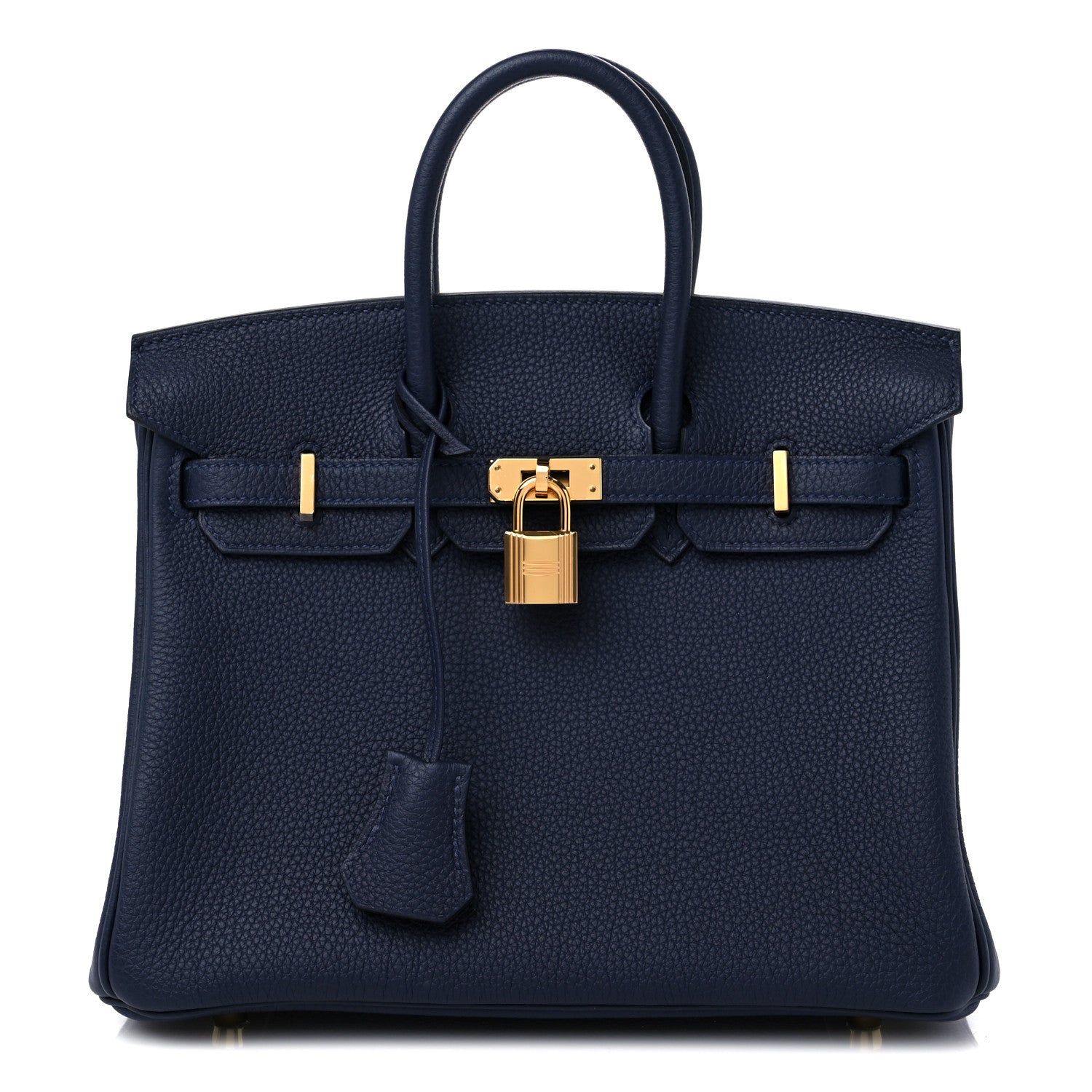 Hermes Togo Birkin 25 Bleu Nuit 1 of 10