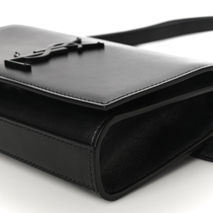 Saint Laurent Smooth Calfskin Monogram Kate Belt Bag Black 9 of 11
