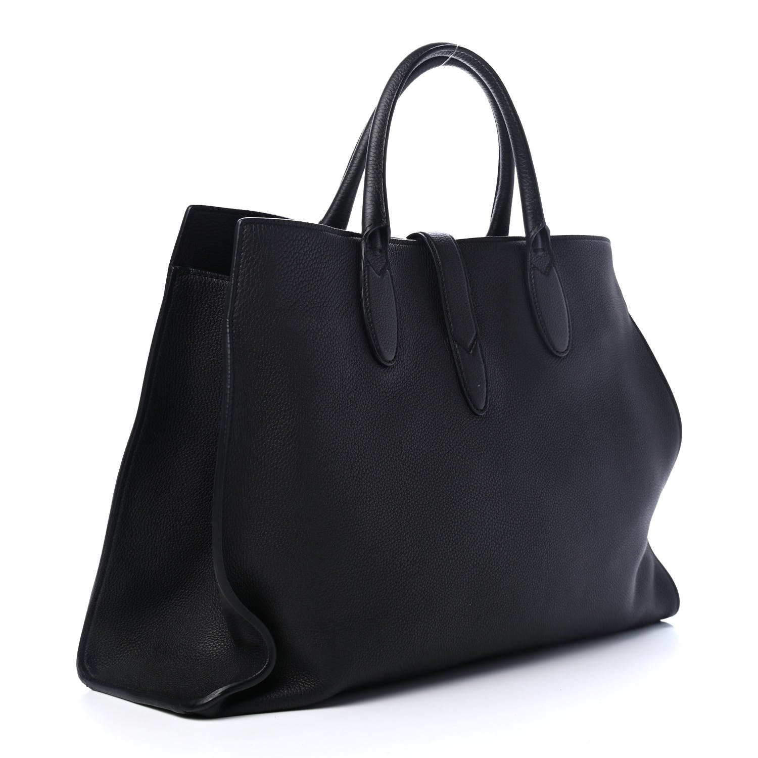 Gucci Soft Calfskin Medium Jackie Top Handle Bag Black 2 of 4