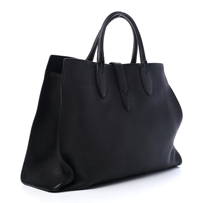 Gucci Soft Calfskin Medium Jackie Top Handle Bag Black 2 of 4