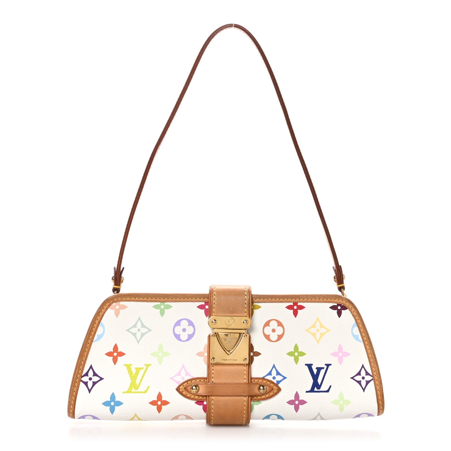 Monogram Multicolor Shirley White