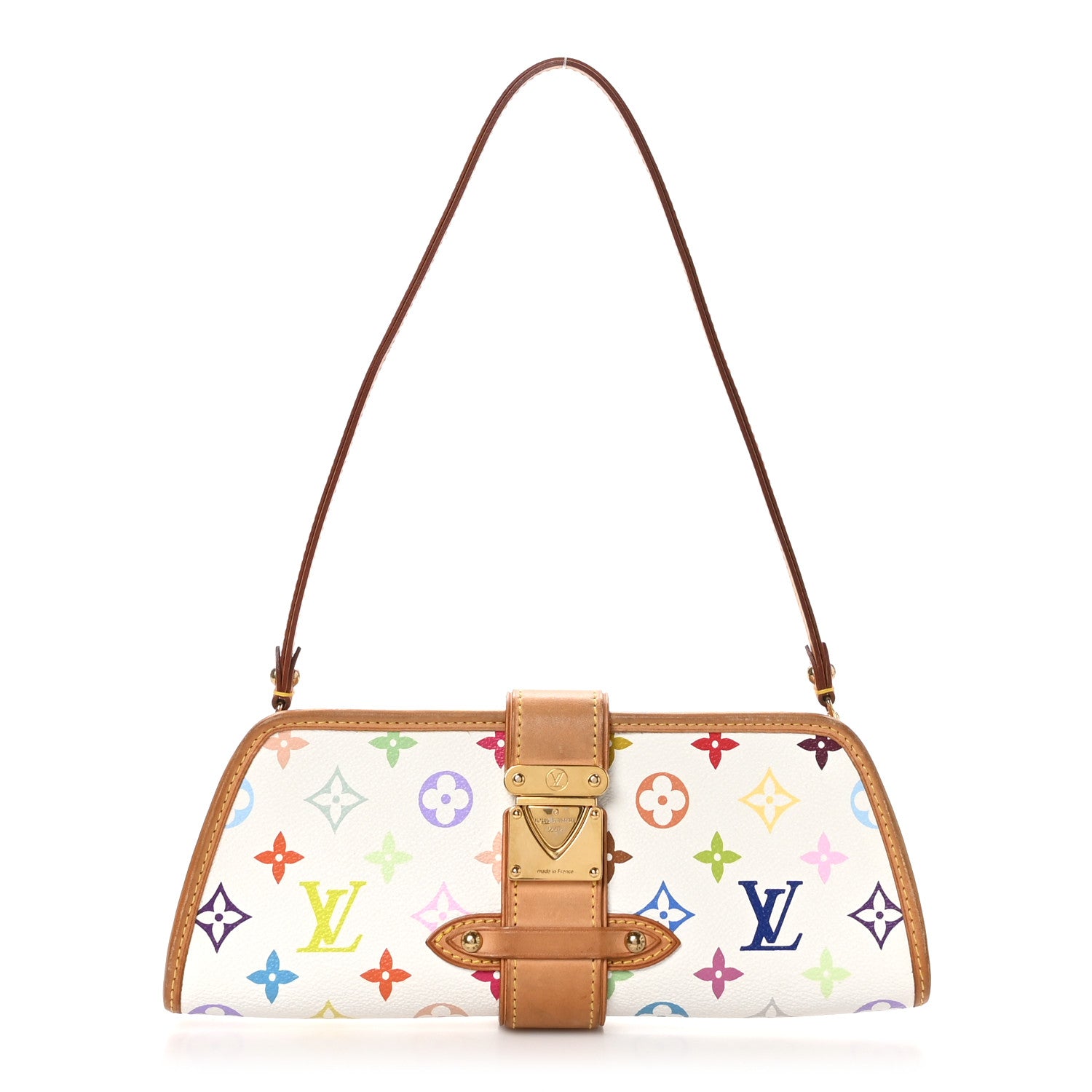 Louis Vuitton Monogram Multicolor Shirley White 1 of 9