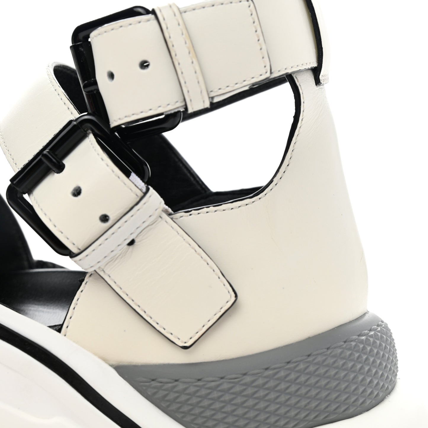 Patent Monogram LV Archlight Sandal 36.5 White