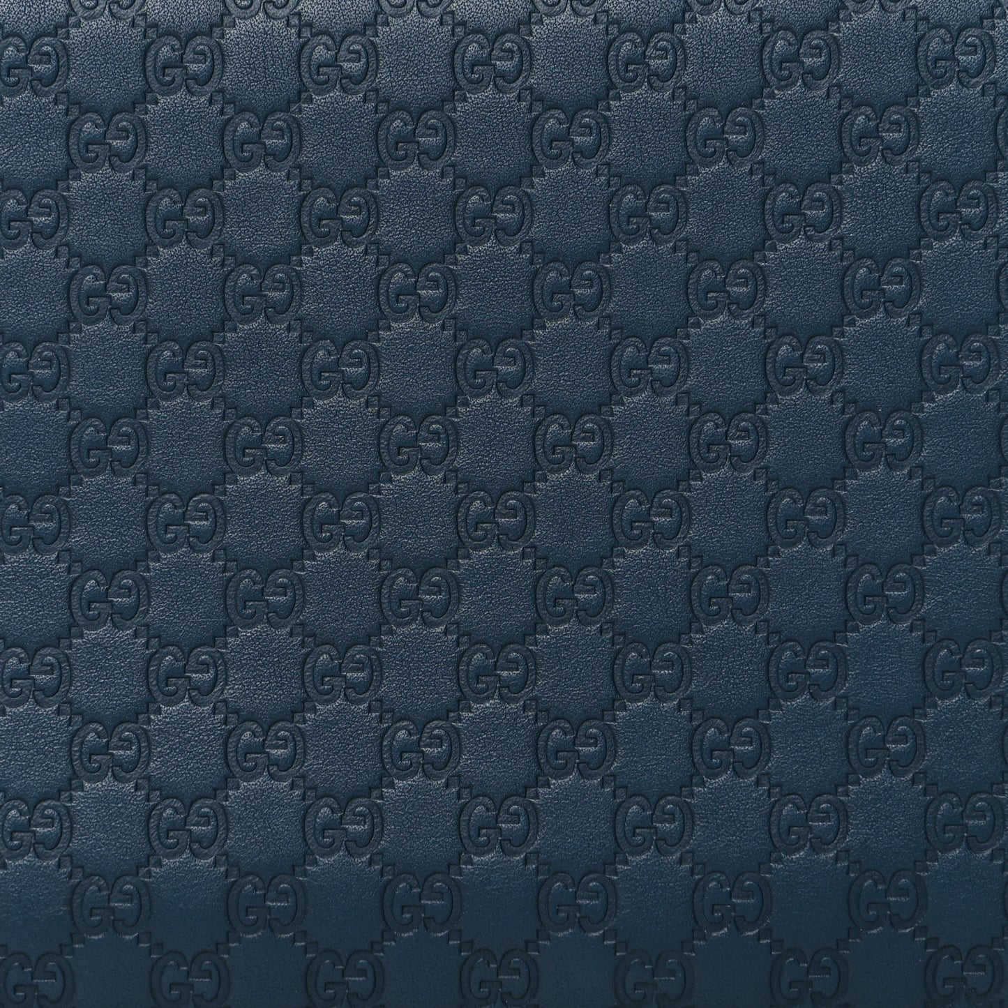 Guccissima Signature Travel Document Case Blue