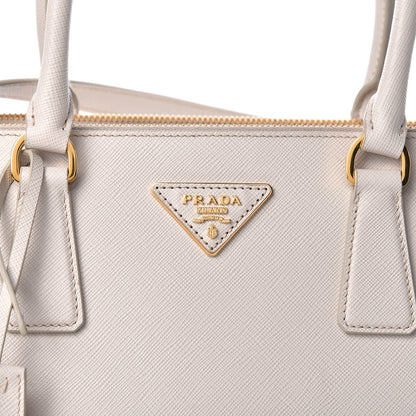 Prada Saffiano Large Galleria Double Zip Tote Talco 7 of 10