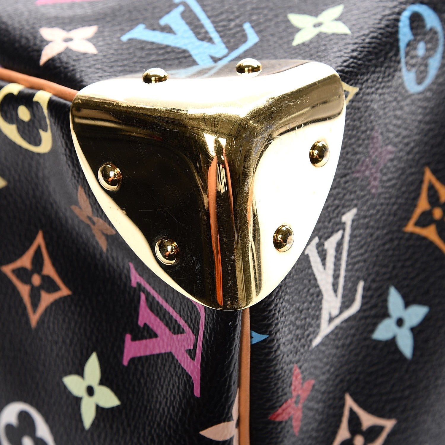 Louis Vuitton Monogram Multicolor Speedy 30 Black 10 of 16