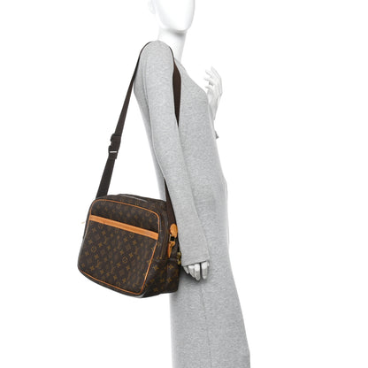 Louis Vuitton Monogram Reporter GM 2 of 14