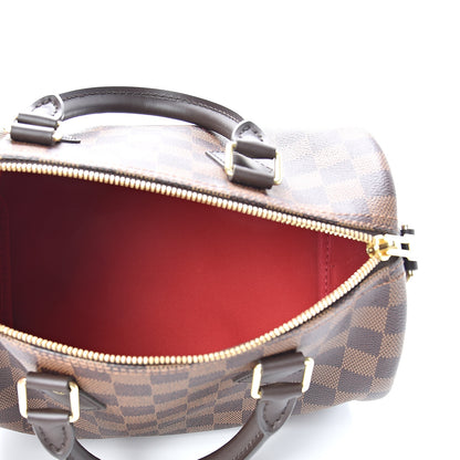 Louis Vuitton Damier Ebene Speedy Bandouliere 25 4 of 10