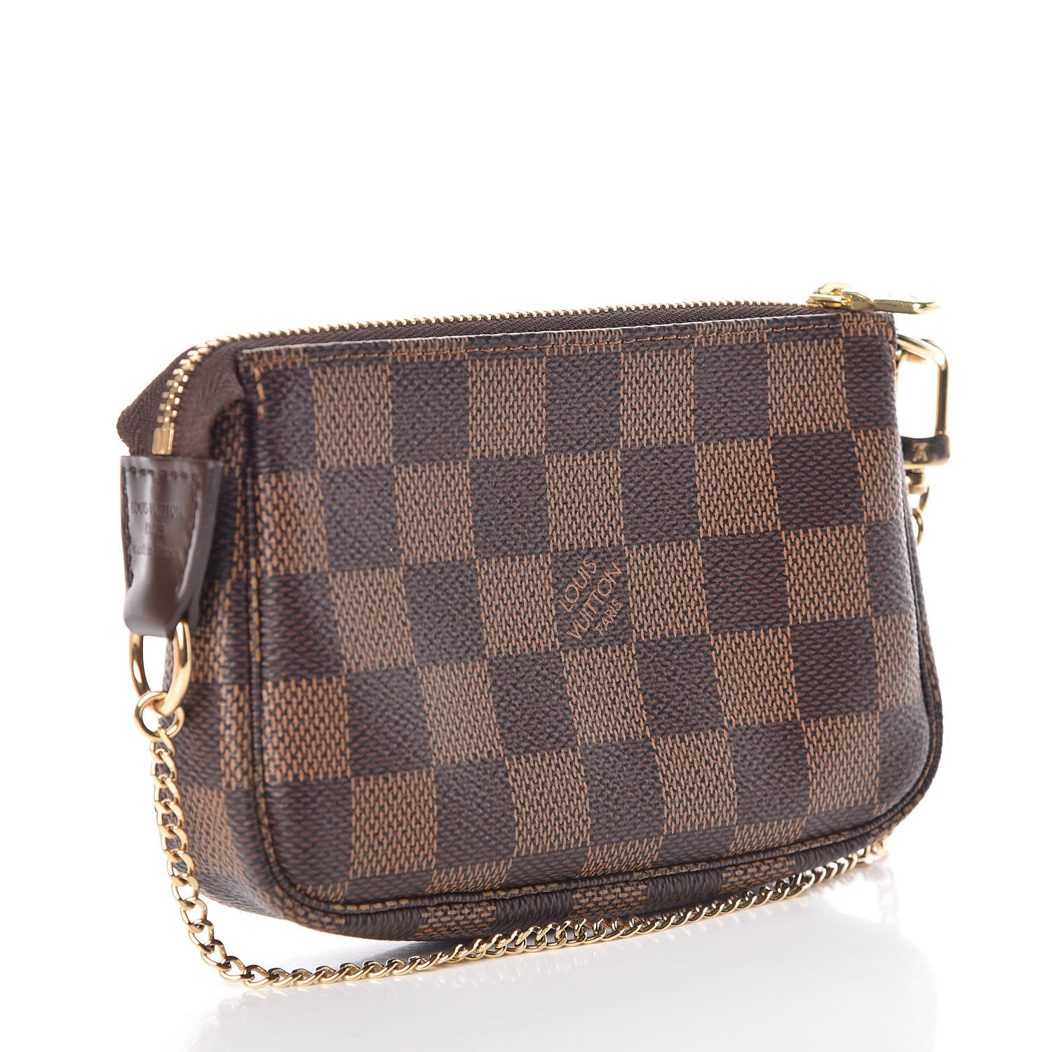 Louis Vuitton Damier Ebene Mini Pochette Accessories 3 of 8