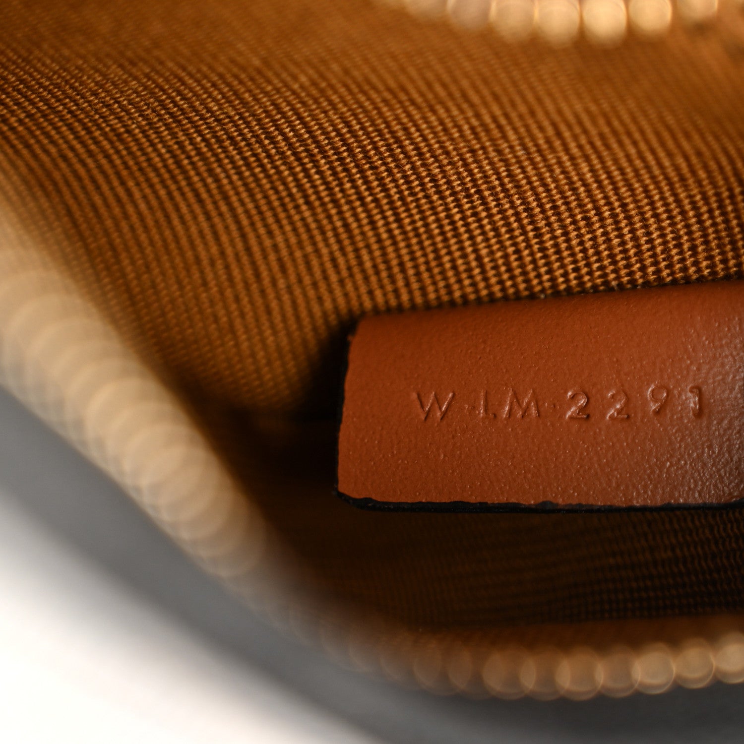 Celine Canvas Calfskin Mini Ava Triomphe Shoulder Bag Tan 8 of 11