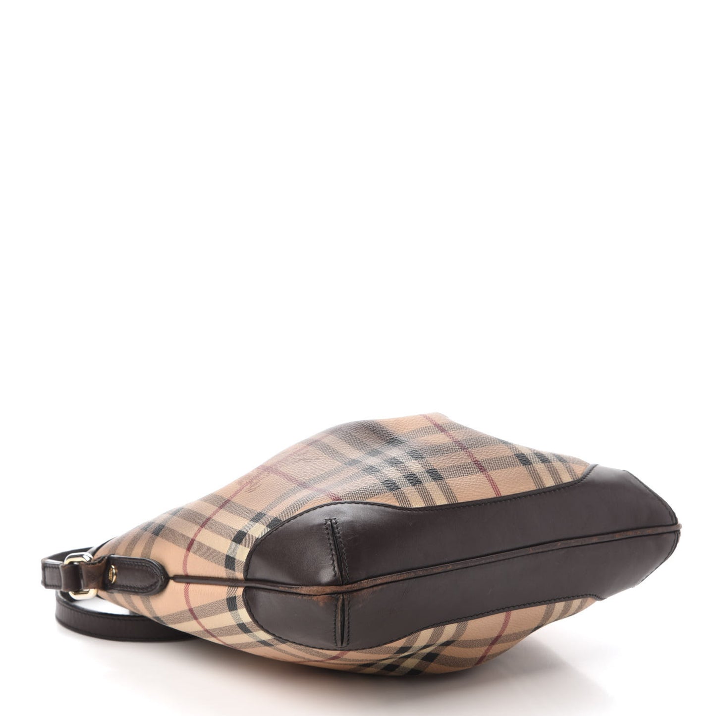 Haymarket Check Hartham Shoulder Bag Chocolate