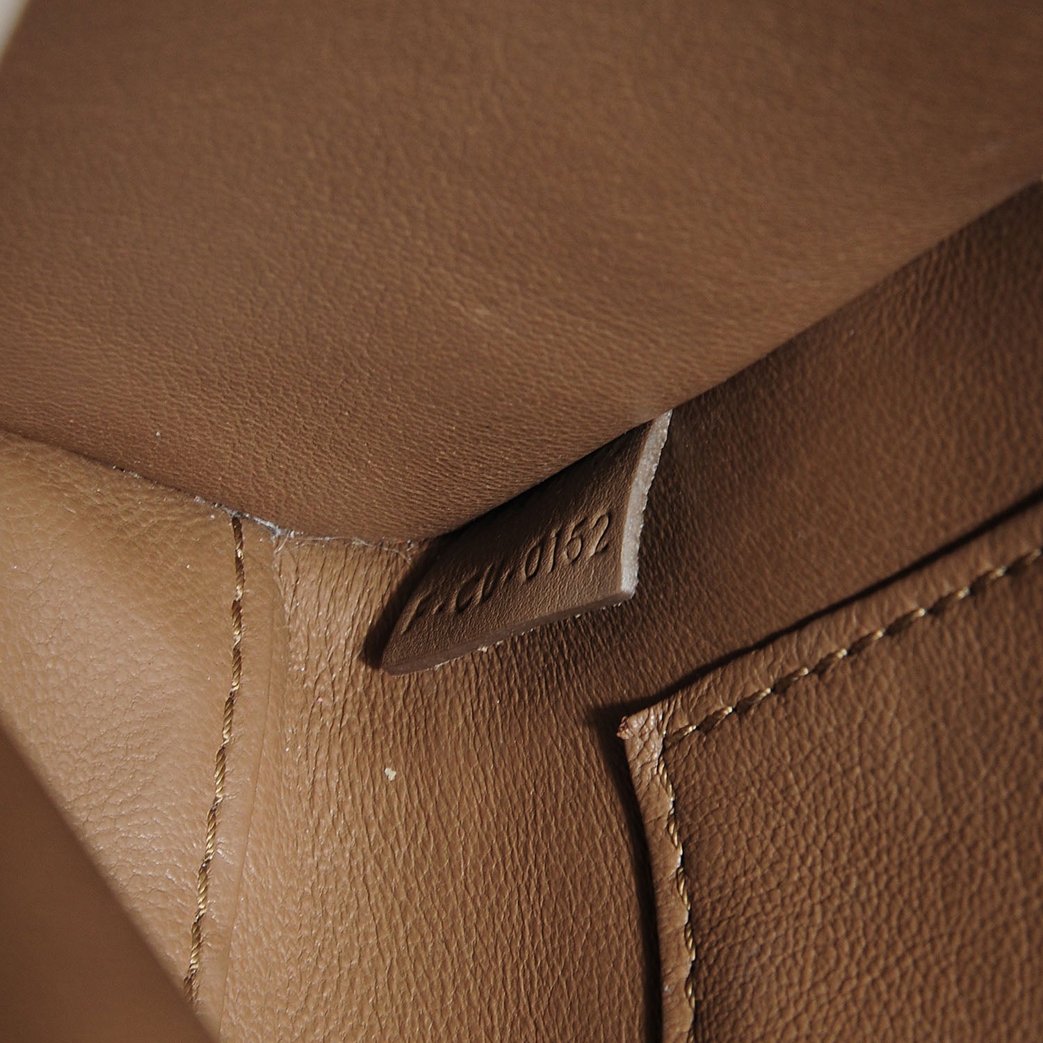 Celine Smooth Calfskin Nano Camel 6 of 8