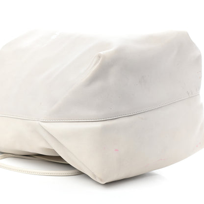 Saint Laurent Lambskin Teddy Drawstring Bag Crema Soft 7 of 8