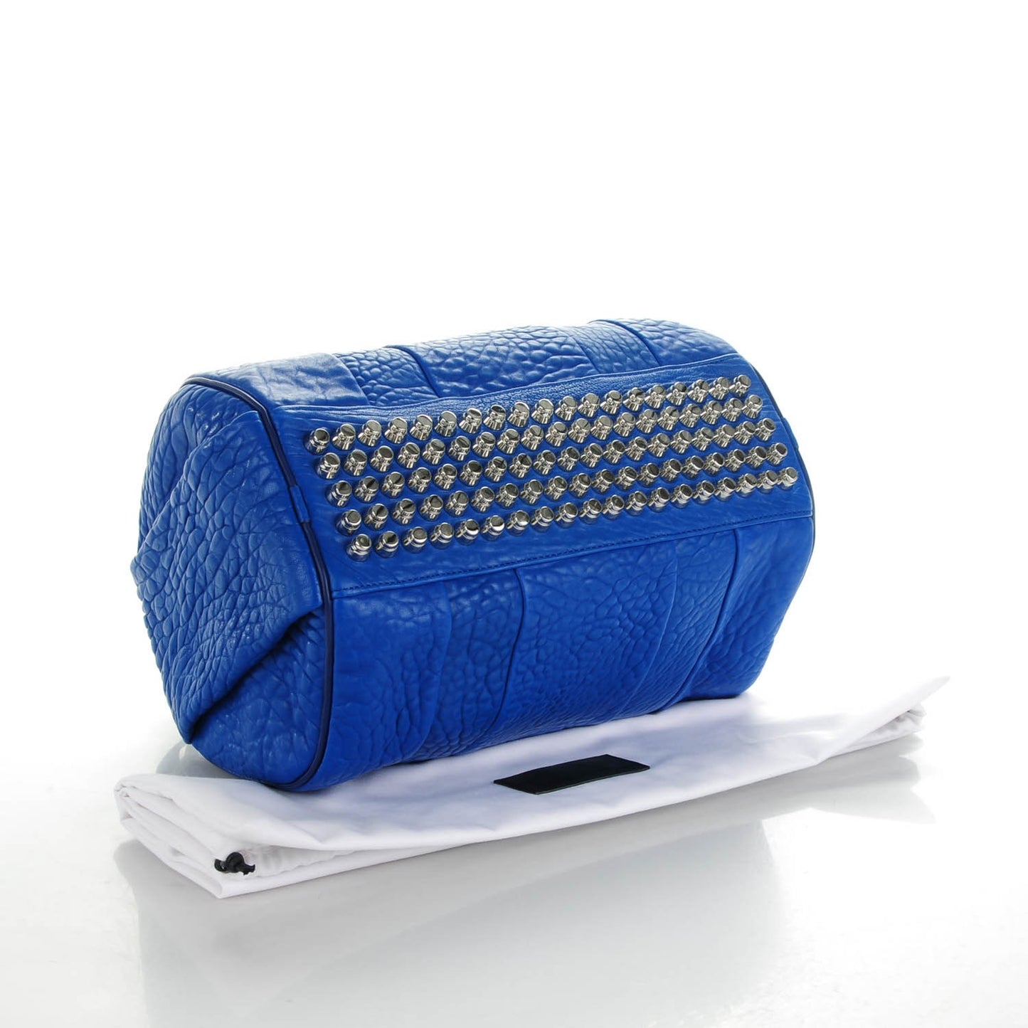 Pebbled Lambskin Rocco Royal Blue