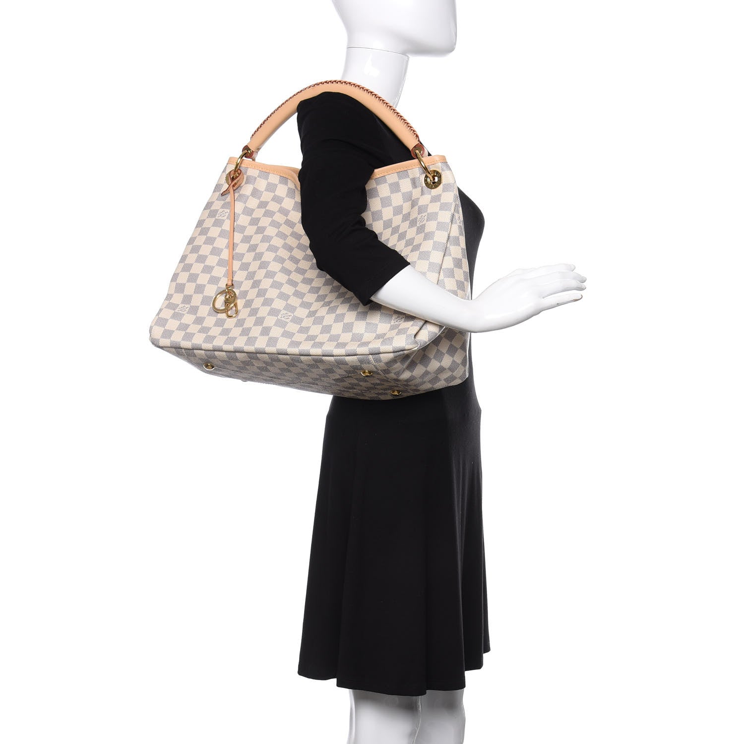 Louis Vuitton Damier Azur Artsy MM 2 of 9