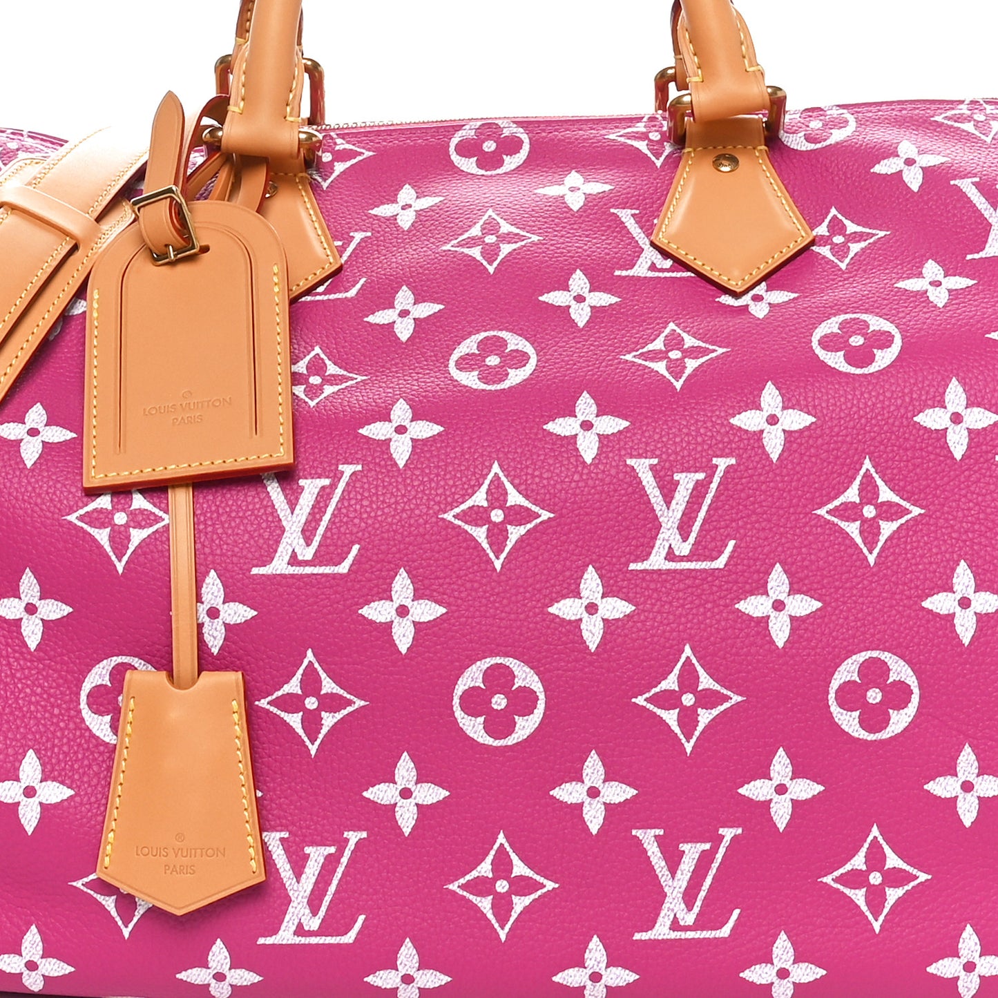 Calfskin Monogram Speedy P9 Bandouliere 40 Agate