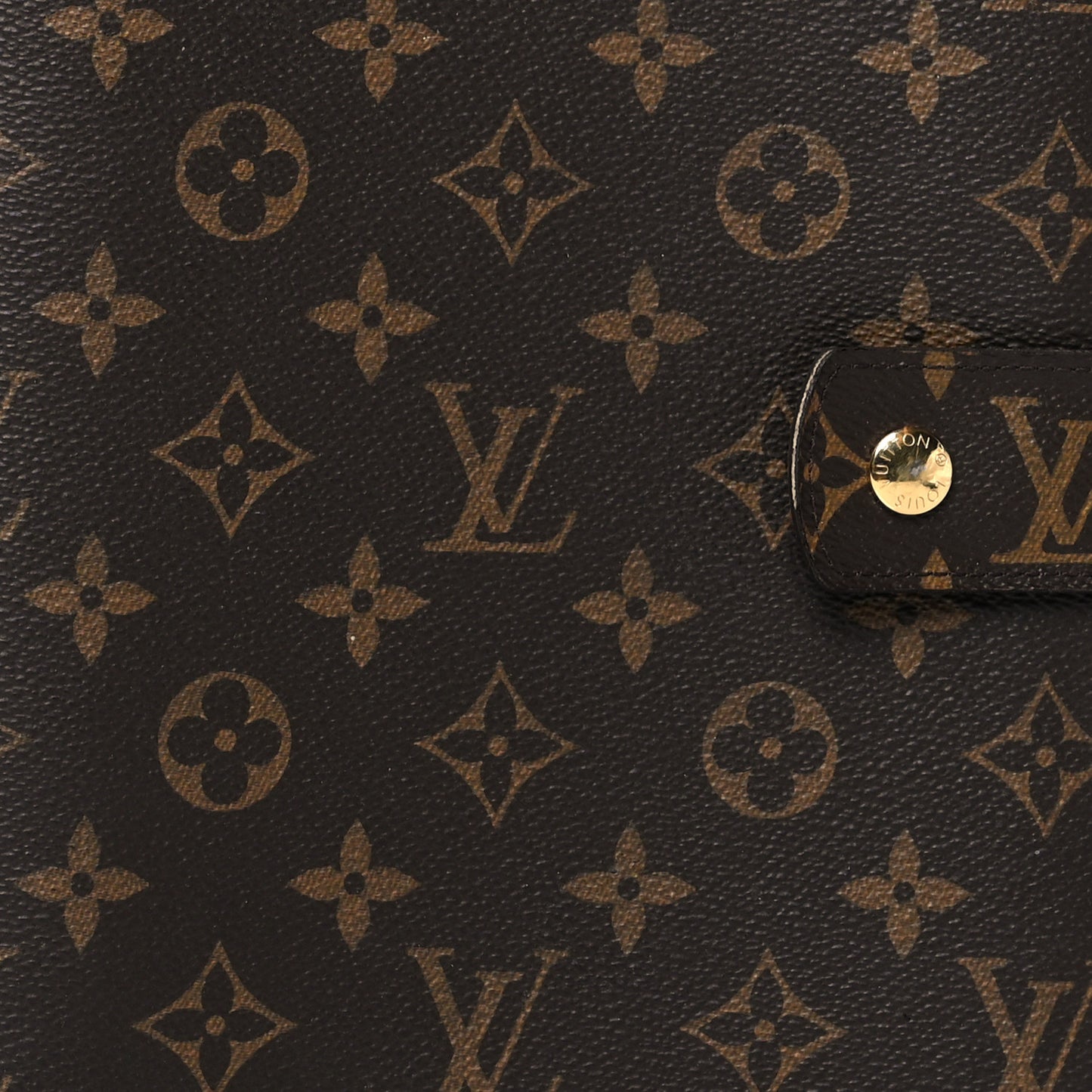 Monogram Large Ring Agenda Cover