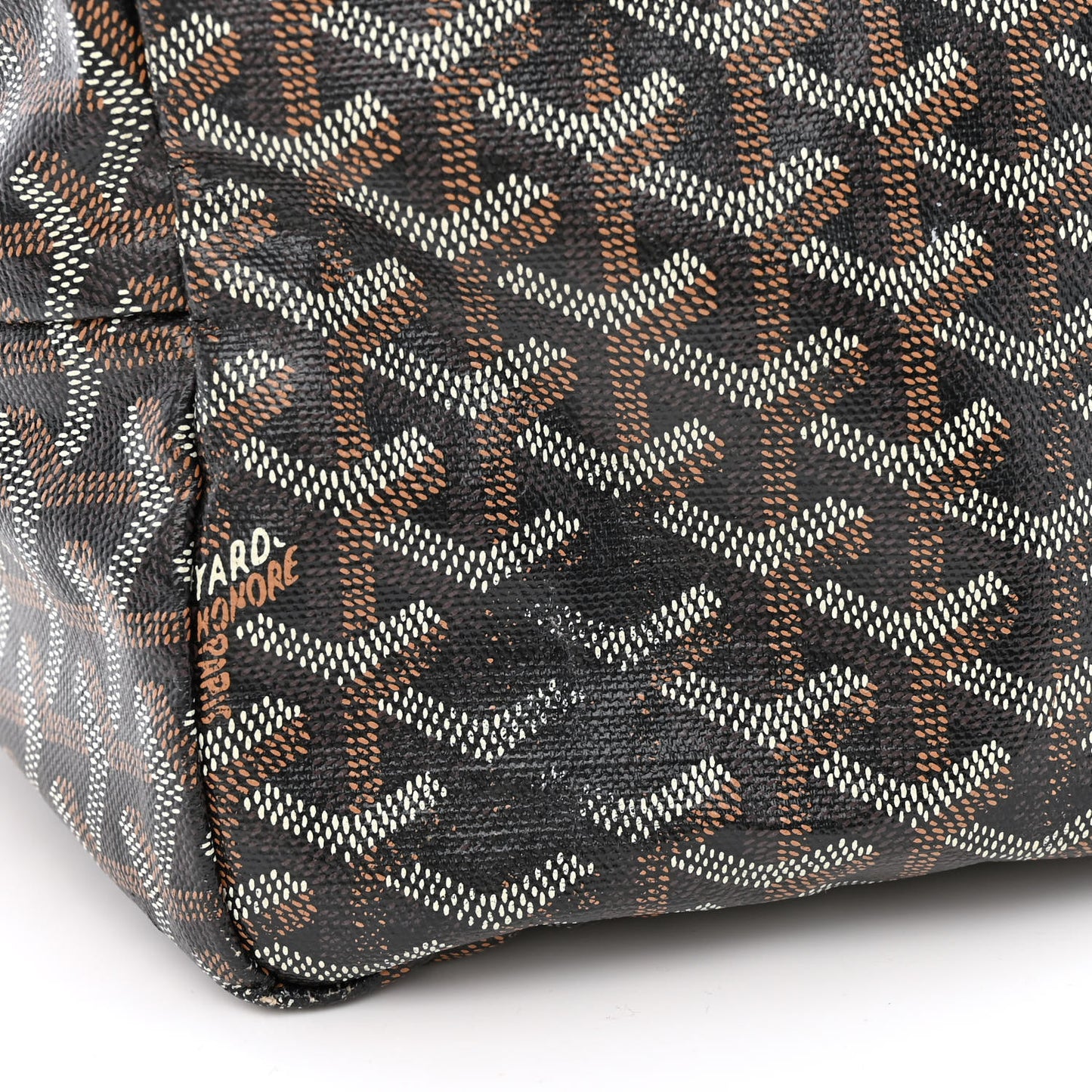 Goyardine Saint Louis GM Black Gold