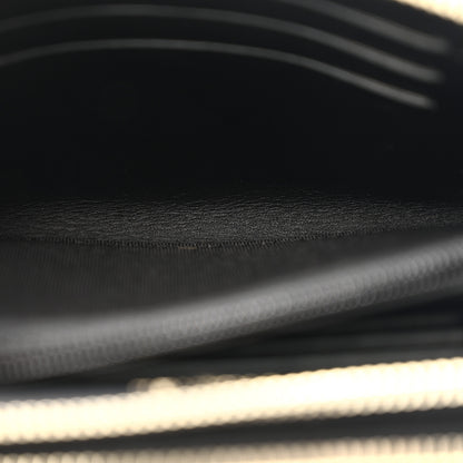 Chanel Caviar Quilted Large Gusset Double Zip Around Wallet Black 6 of 13